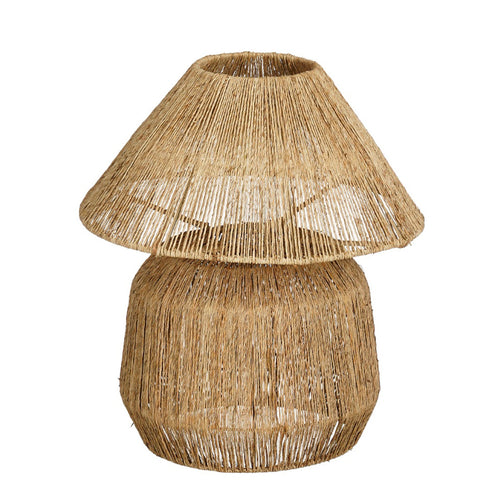 Dai Woven Brown Table Lamp (45 cm)