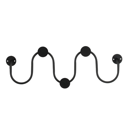 Wallhook black - l56xw8xh20cm