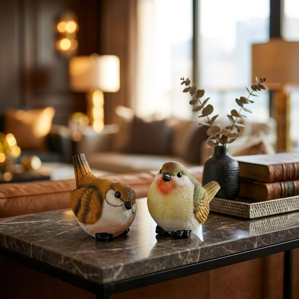 Decorative Bird Figurine (10 cm) - Each At
