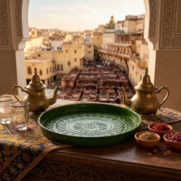 Green Medina Tray (30 cm)
