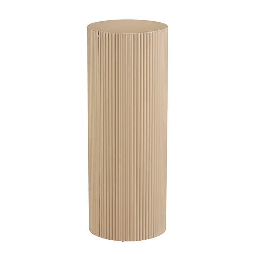 Lux side table l. brown - h80xd30cm