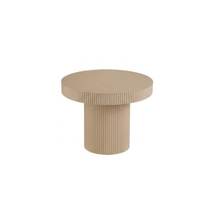 Lux side table l. brown - h45xd60cm