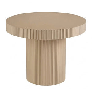 Lux side table l. brown - h55xd70cm