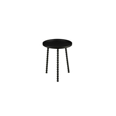 Salvo side table black - h50xd30cm