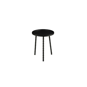 Salvo side table black - h50xd30cm