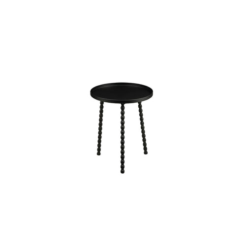 Salvo side table black - h50xd30cm