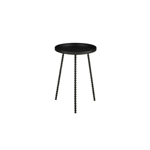 Salvo side table black - h45xd40cm