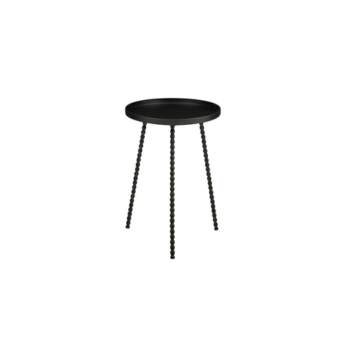 Salvo side table black - h45xd40cm