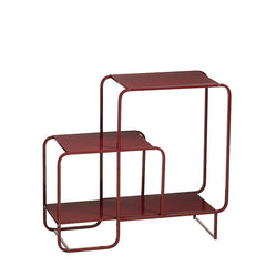 Jules side table red - l76xw30xh70cm