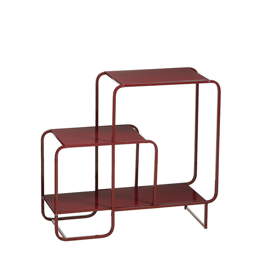 Jules side table red - l76xw30xh70cm