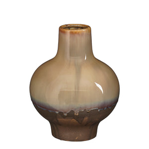 Jacy vase purple - h24,5xd19,5cm