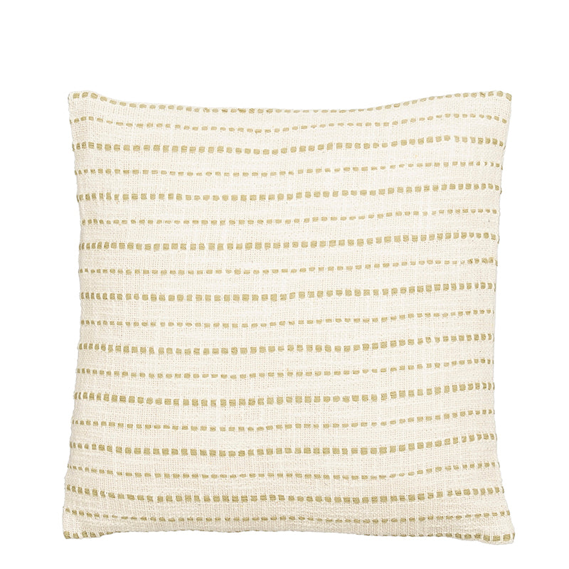 Ula cushion green fire retardant - l45xw45xh10cm