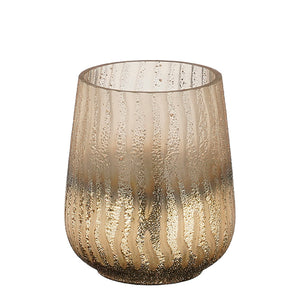 Xevera hurricane light l. brown - h14xd12cm