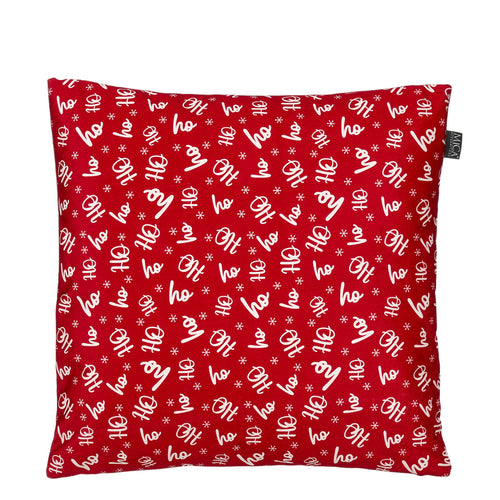Cushion hohoho red - l45xw45xh16cm