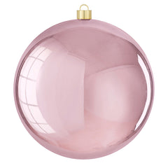 Bauble unbreakable pink shiny - d50cm