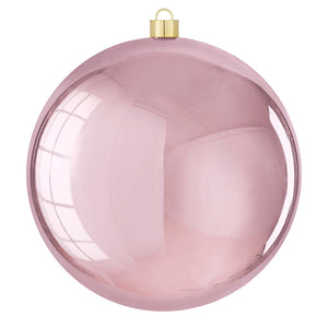 Bauble unbreakable pink shiny - d50cm