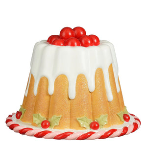 Decoration cake brown - l35,5xw34,5xh25cm