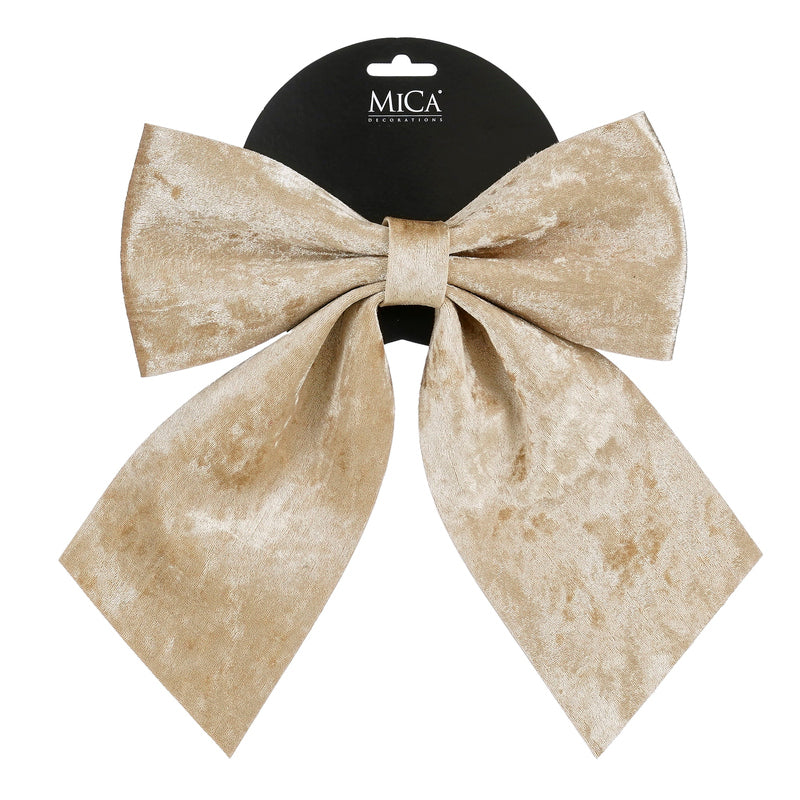 Bow champagne - l24xw28xh3,5cm
