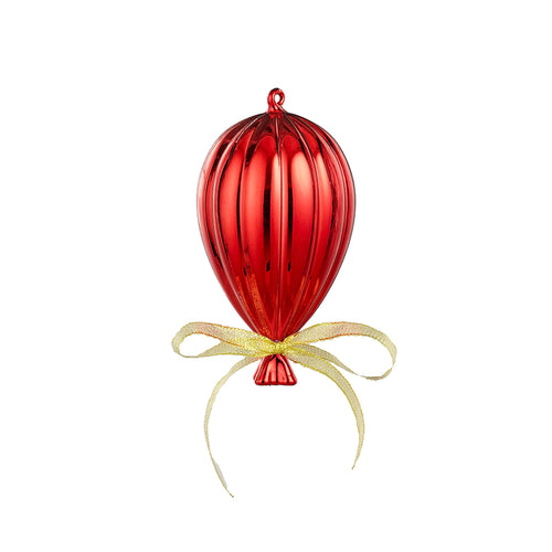 Ornament balloon red - h15xd8cm