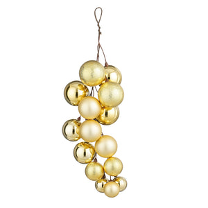 Bauble unbreakable bundle gold - l16xw16xh46cm