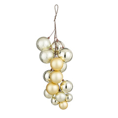 Bauble unbreakable bundle champagne - l16xw16xh46cm
