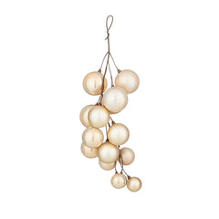Bauble unbreakable bundle cream - l16xw16xh46cm
