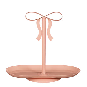 Grazia decoration tiered stand l. pink - l28xw14xh25cm