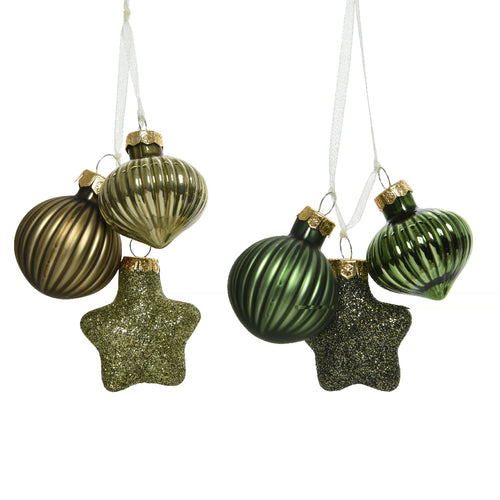 Glass Green Figure Bundle (3.5cm)