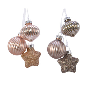 Glass Beige Figure Bundle (3.5cm)