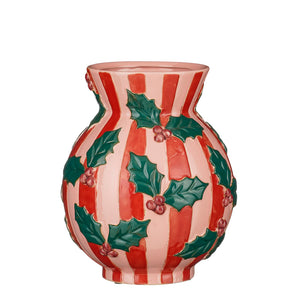 Fabia vase red - h30xd24cm
