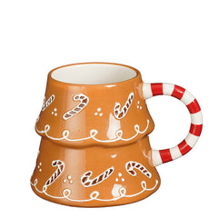 Mug cookies brown - l14,5xw11xh10cm