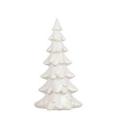 Decoration tree white - l13xw9xh24cm