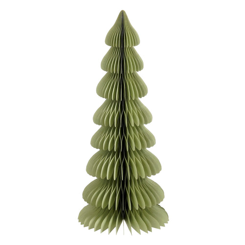 Decoration tree l. green gold FSC Mix - h160xd75cm