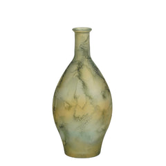 Canea vase recycled glass green - h60xd28cm
