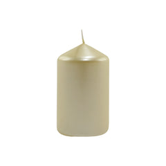 Champagne Pillar Candle (8cm)