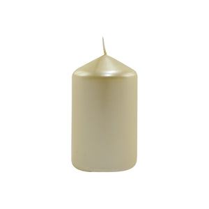 Champagne Pillar Candle (8cm)