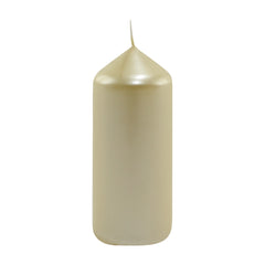 Champagne Pillar Candle (13cm)