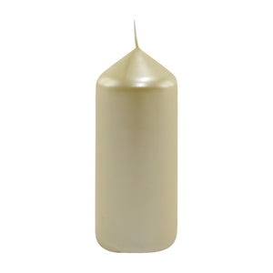 Champagne Pillar Candle (13cm)