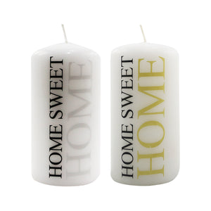 Silver Home Candle (11cm)