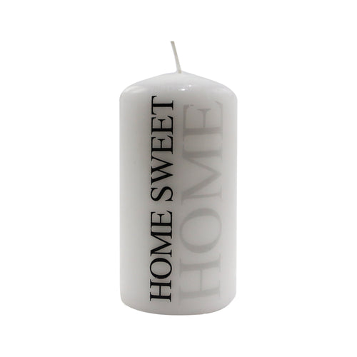 Silver Home Candle (11cm)