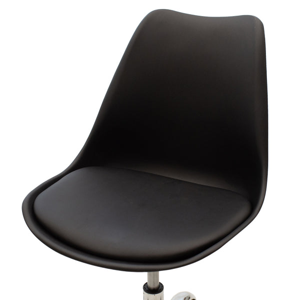 Gaston II Office Chair Black (90 cm)
