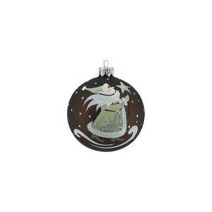 Santa Glass Bauble (8cm)