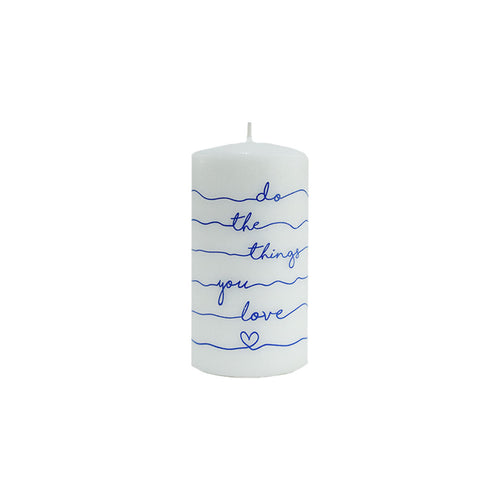 Marine Do Things You Love Candle (11 cm)