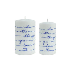 Marine Do Things You Love Candle (110/57 mm)
