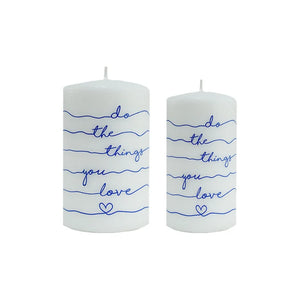 Marine Do Things You Love Candle (110/57 mm)
