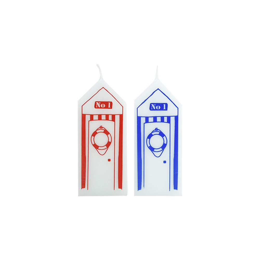 Marine Bath House Pillar Candle (12 cm)