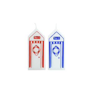 Marine Bath House Pillar Candle (12 cm)