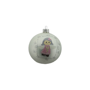Glass Figurine Bauble (8cm)