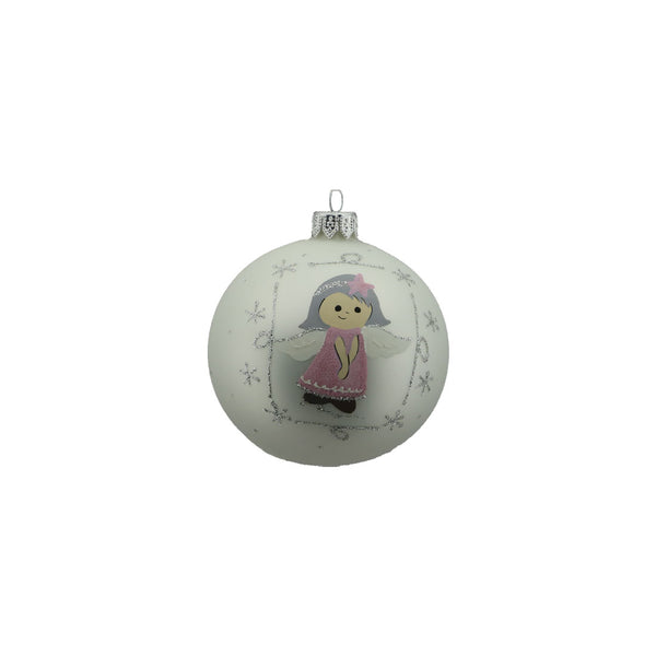 Glass Figurine Bauble (8cm)