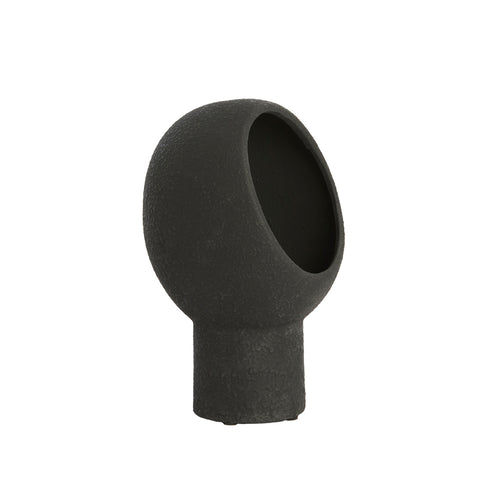 Monk Black Ceramics Table Lamp (30 cm)
